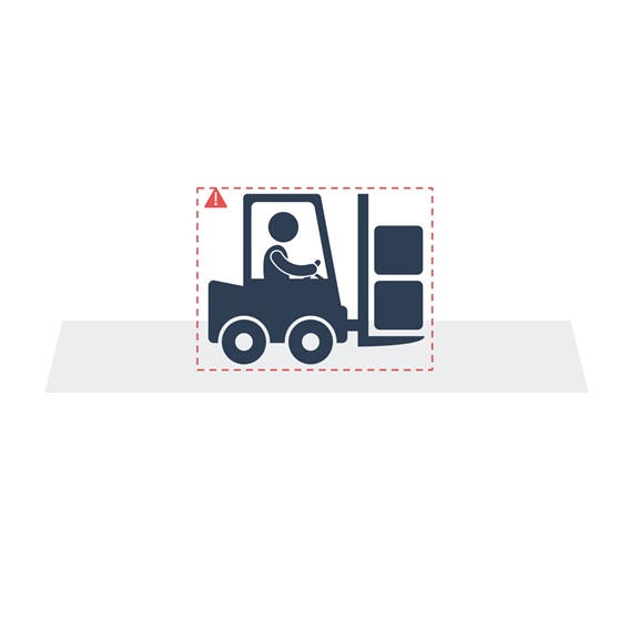 Erbu R-L-FD ELITE licence Forklift Detection