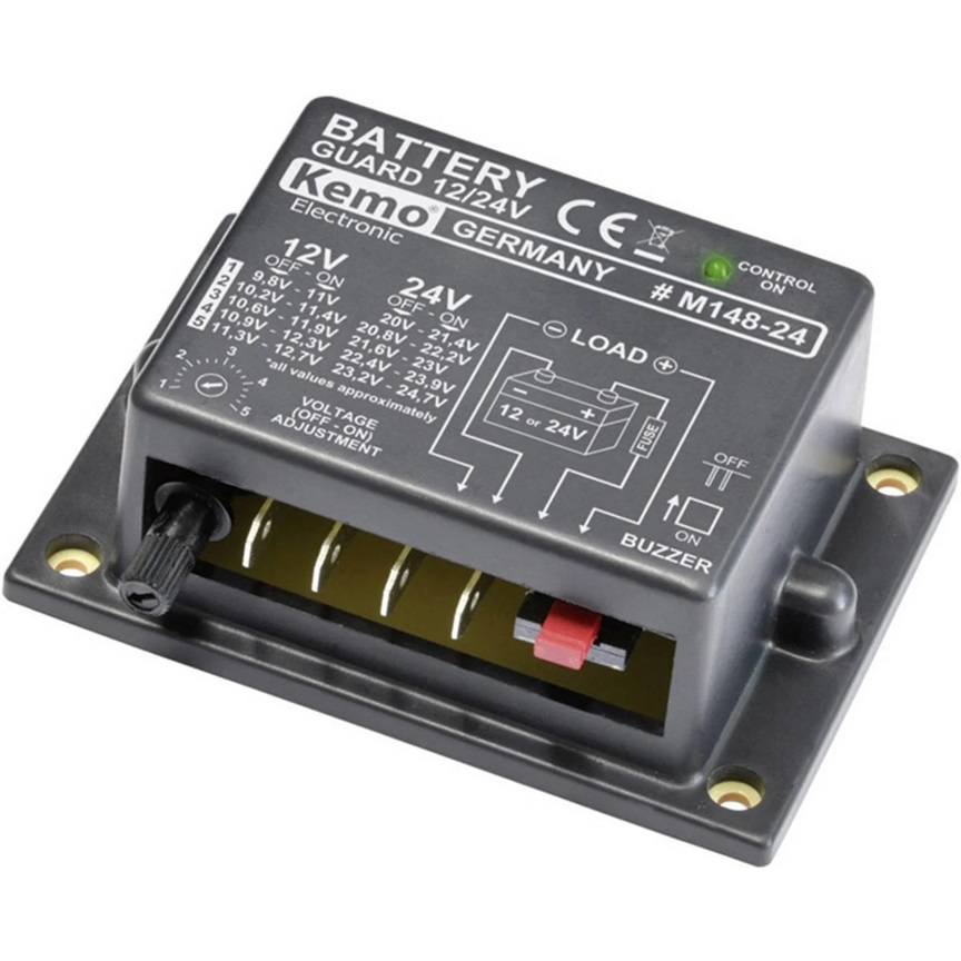 Modul automatického odpojení zátěže 12/24V M148-24