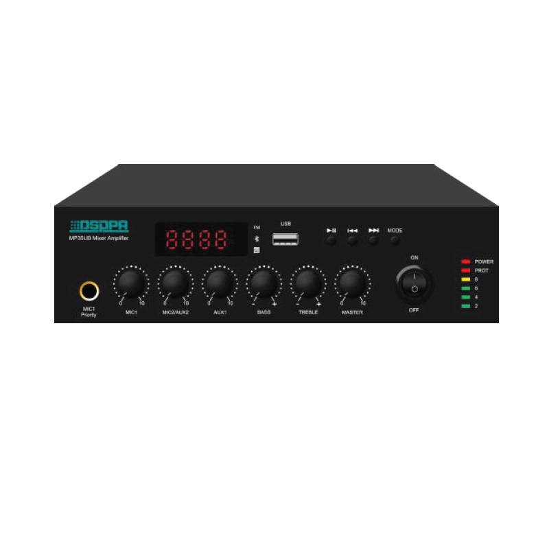 DSPPA MP35UB miniaturní digitální mixážní zesilovač 35 W