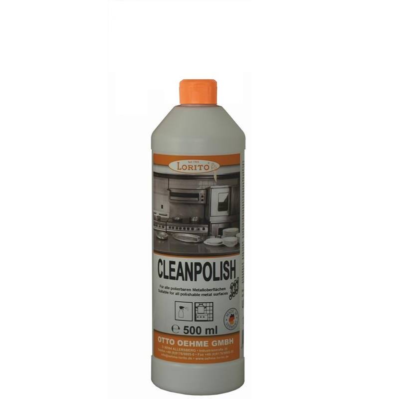 Čistič a ošetřovač nerezu Oehme Cleanpolish 0,5 l