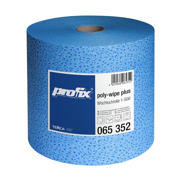 Papírové utěrky v roli Temca Poly Wipex T065352, 1-vrstvé, 36x32 cm