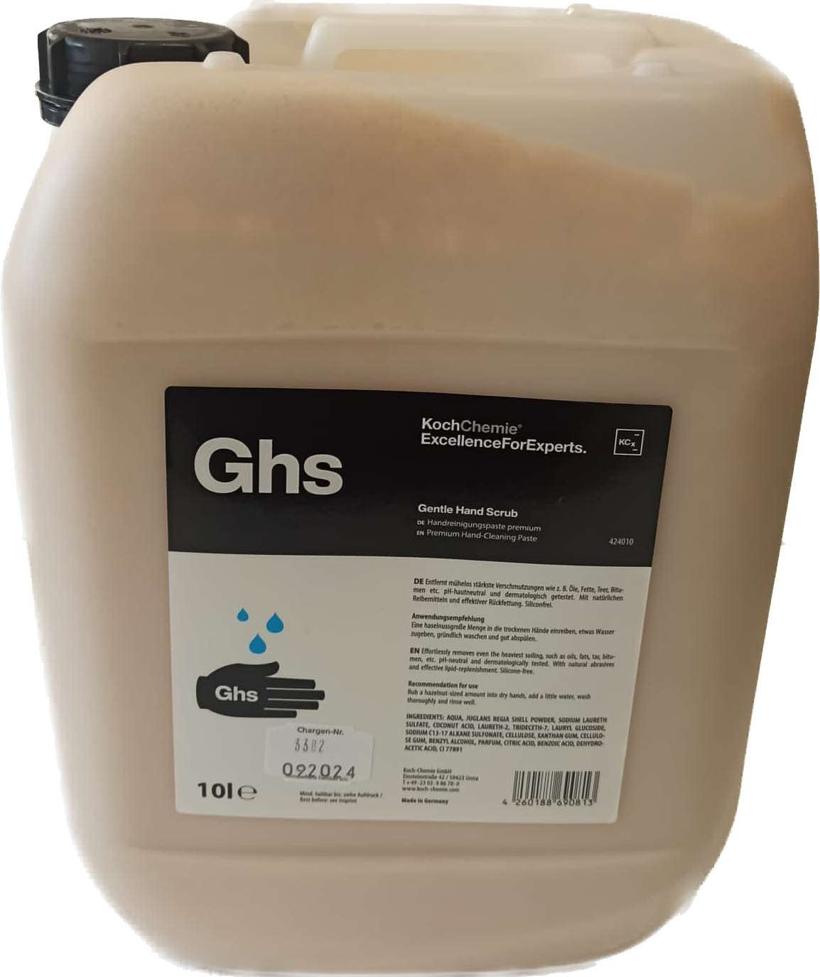 Koch Chemie Přípravek na ruce Koch Gentle Hand Scrub 10 ltr