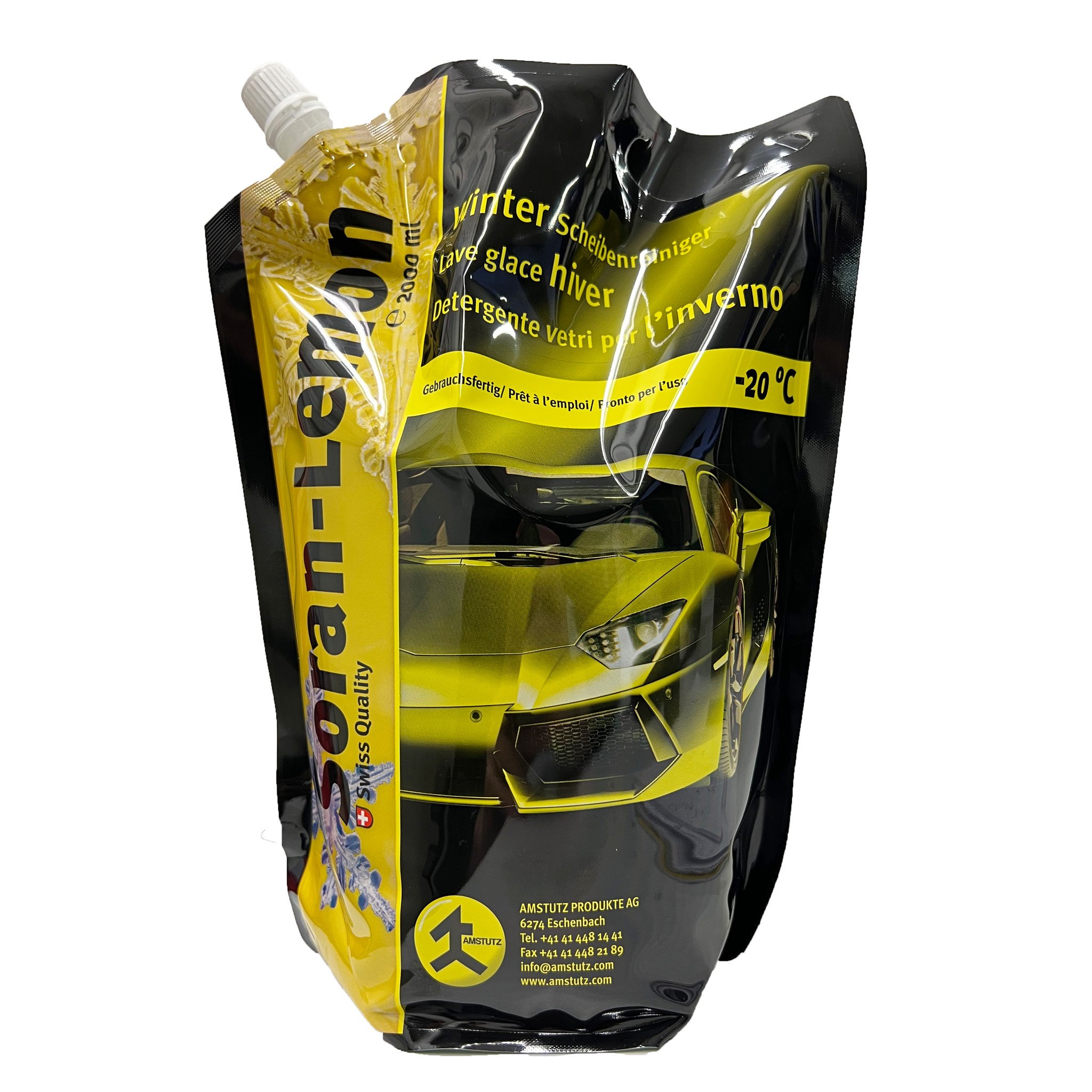 Zimní směs do ostřikovačů Amstutz Soran Lemon 2 l