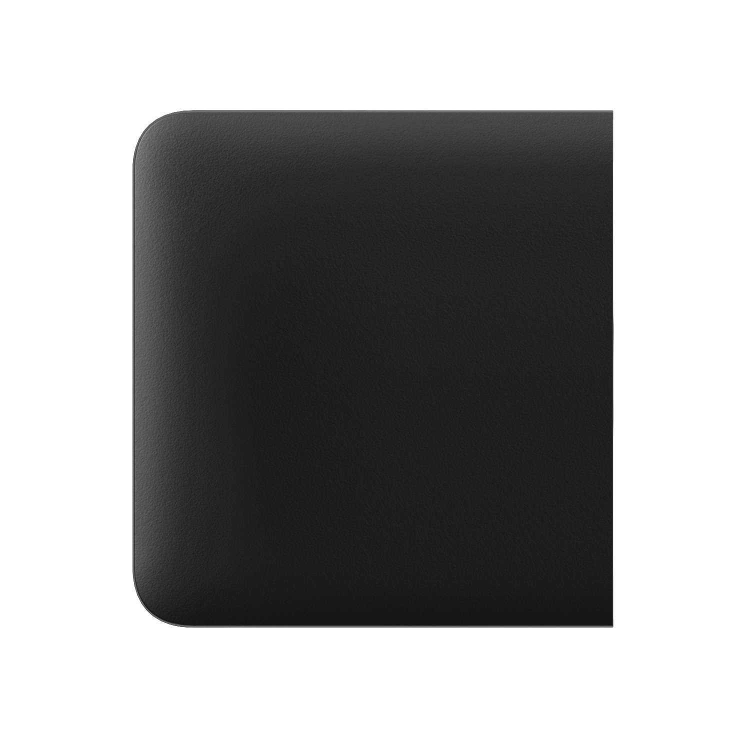 Ajax SideButton 1-gang/2-way Black jednopáková krytka