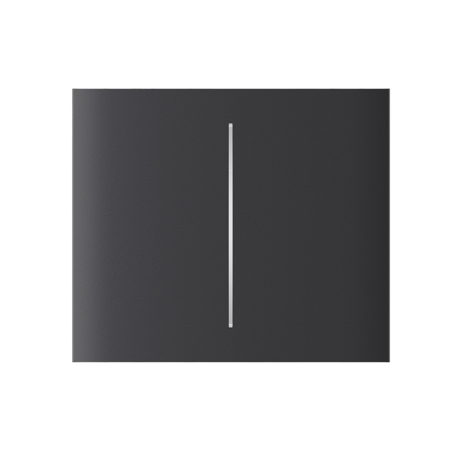 Ajax CenterButton 2-gang vertical Graphite krytka pro spínač