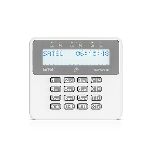 Satel PRF-LCD-A2 bezdrátová klávesnice