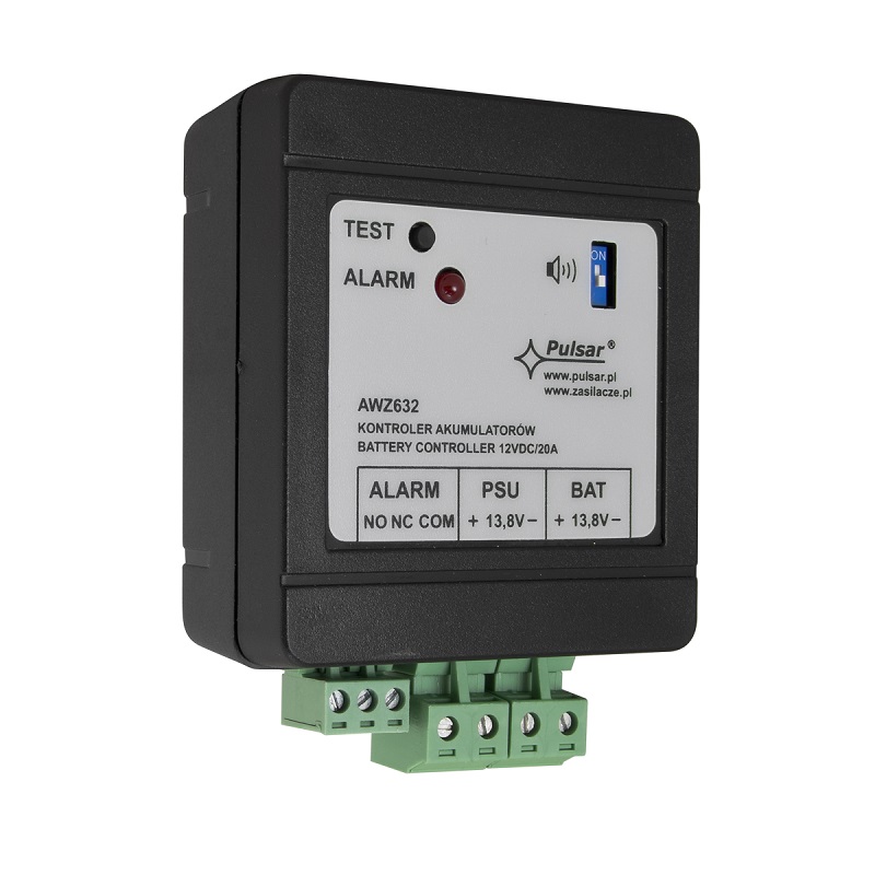Pulsar AWZ632 kontroler akumulátorů 12 V DC / 20 A