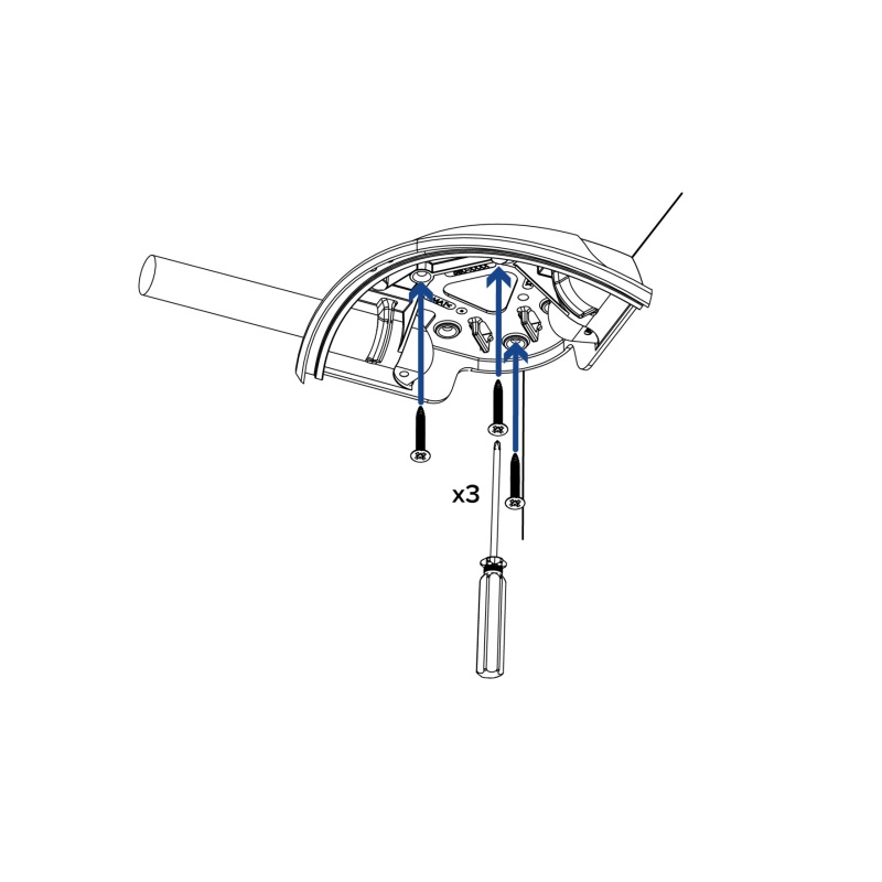Pelco CNBX-1001 box pro rohovou kameru
