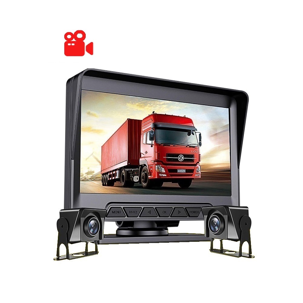 C20 Záznamové zařízení - CCTV sada, 2 kamery a monitor 7&quot;
