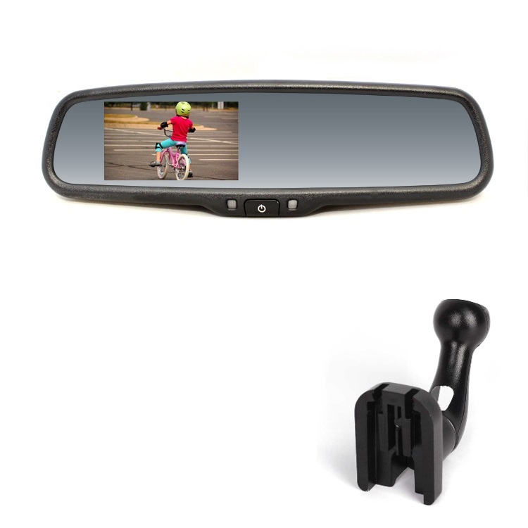 RM LCD REN2 Zrcadlo s displejem 4.3&quot; 2ch, Renault PSA Dacia Mercedes