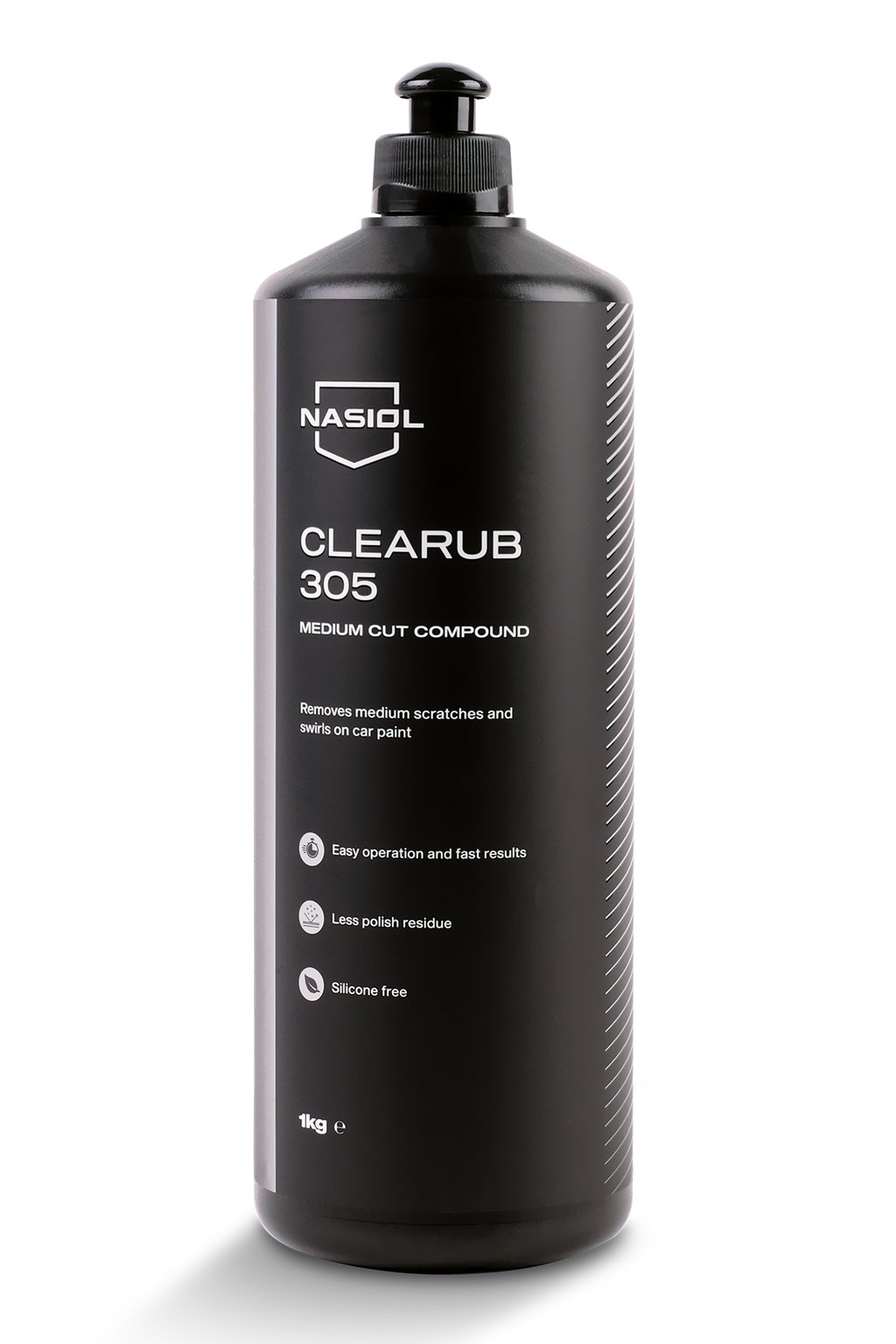 Nasiol CLEARUB 305-L leštící pasta, středně silná, 1000g