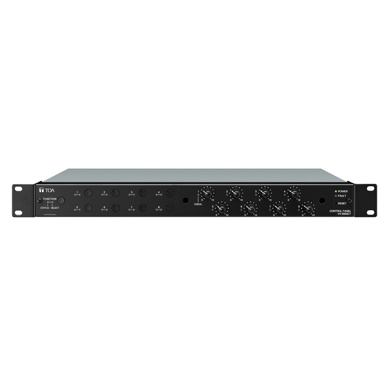 TOA VX-3000CT ovládací panel audiosignálů
