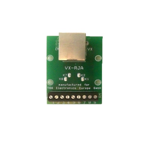 TOA VX-RJA RJ-45 adaptér se šroubovými svorkami