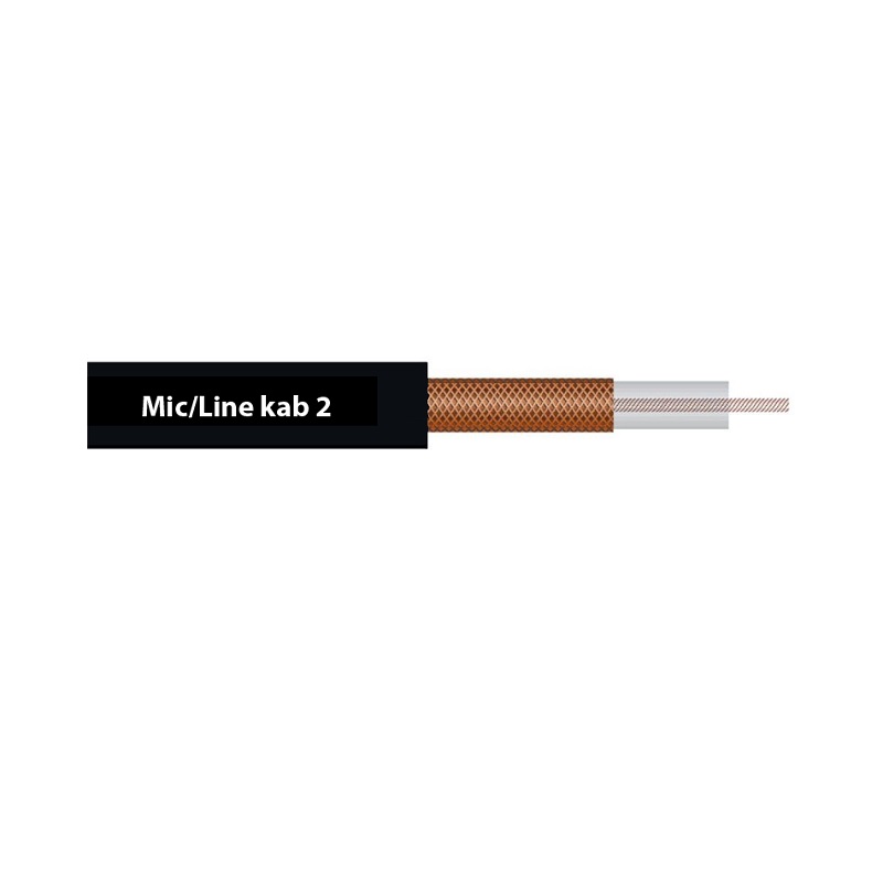 BS ACOUSTIC MIC/Line kab 2 mikrofonní / linlkový kabel
