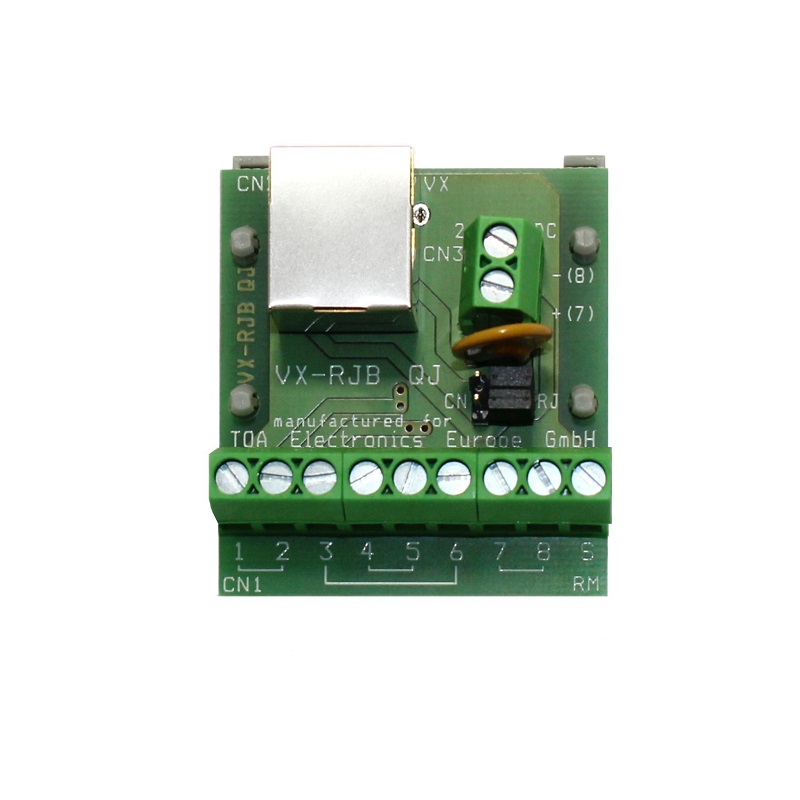 TOA VX-RJB RJ-45 adaptér se šroubovými svorkami