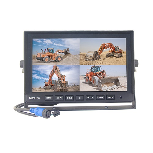 TFT10HD4 Monitor 10&quot; AHD 4ch 4split 4PIN 12/24V