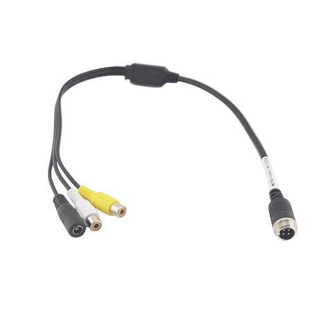 RCA-M12 M Kabelová redukce samice - samec