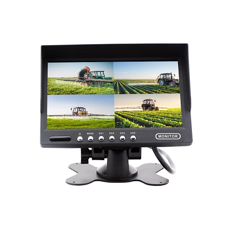 TFT7A4 Monitor 7&quot; 4ch 4split 4PIN 12/24V
