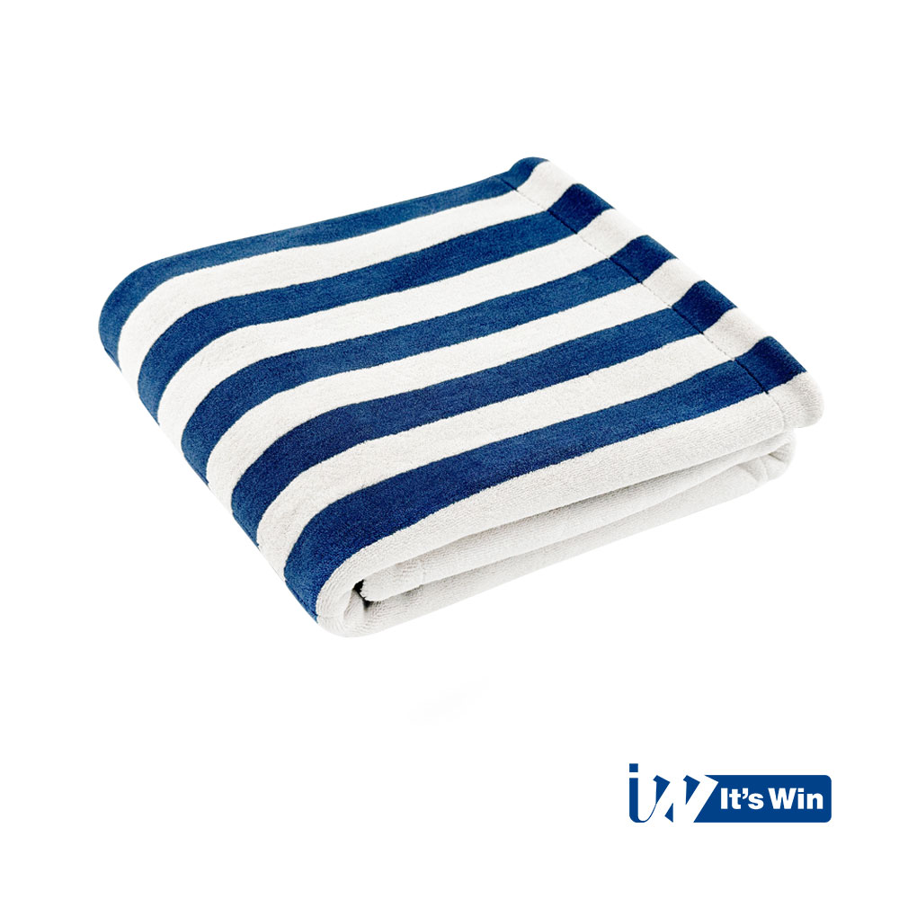 It's Win WINC-266 sušící ručník Hurricane, 1080gsm, 80x70cm, bílo-modrý, 1ks