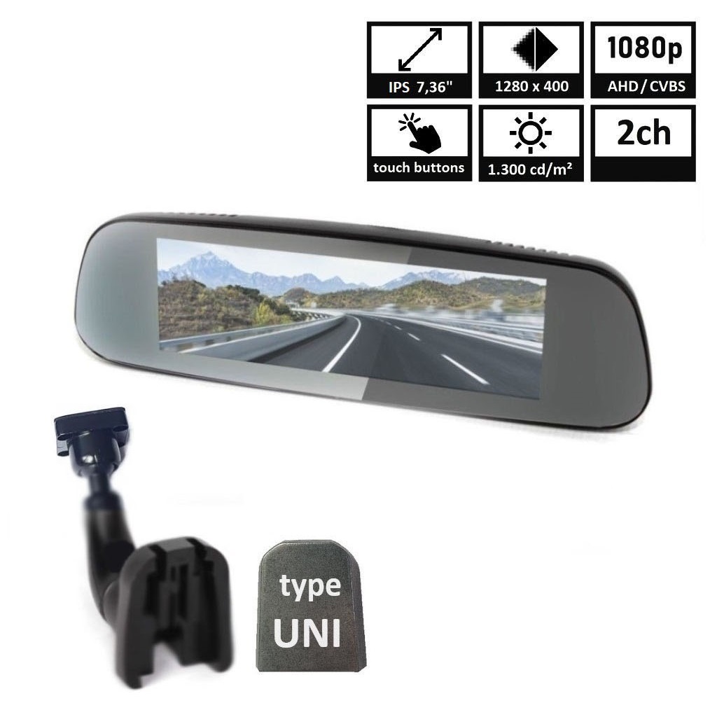 TFT MIRROR7 Monitor 7&quot; 2ch AHD
