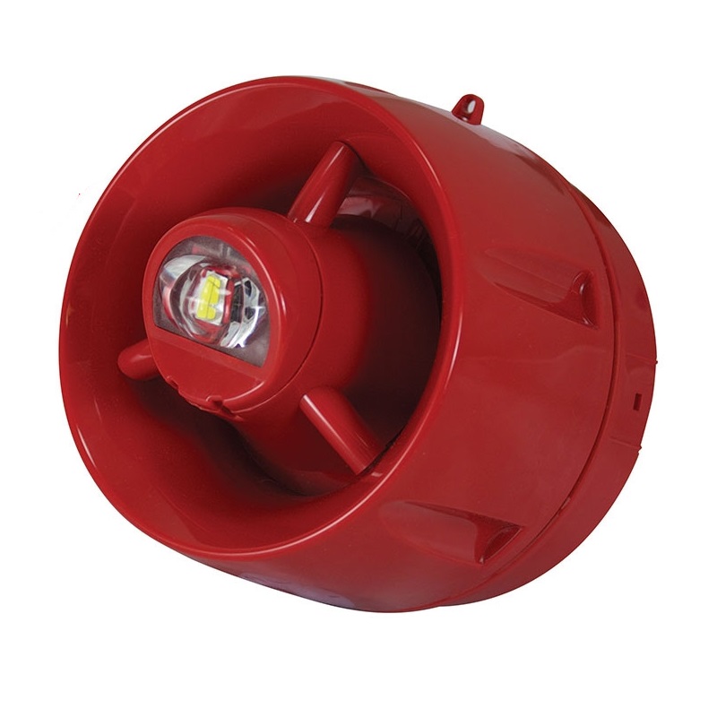 C-TEC BF433C/CC/SR siréna se zábleskovým majákem a nízkou paticí