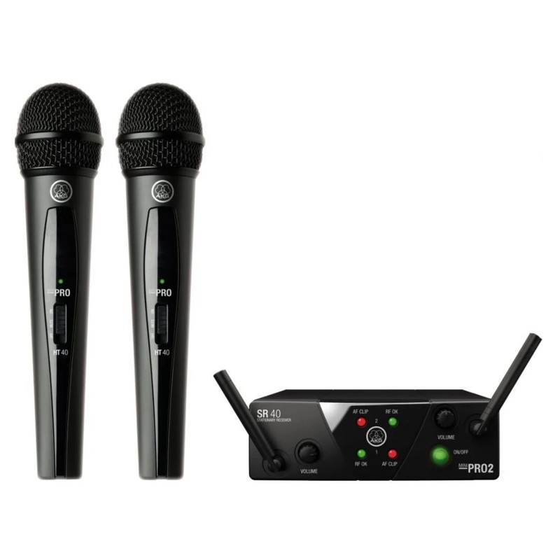 WMS40 Mini Dual bezdrátový UHF set
